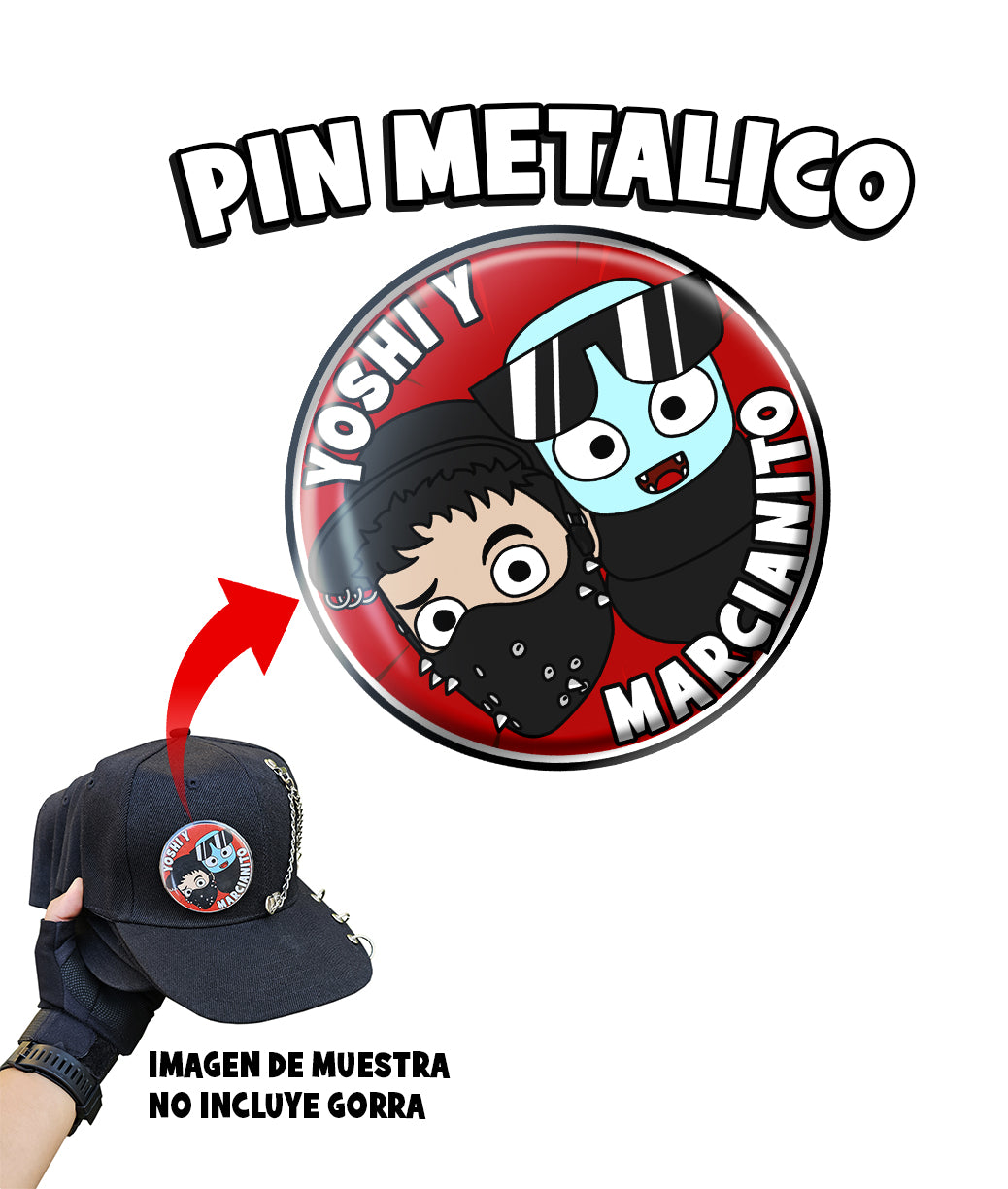 PIN METALICO